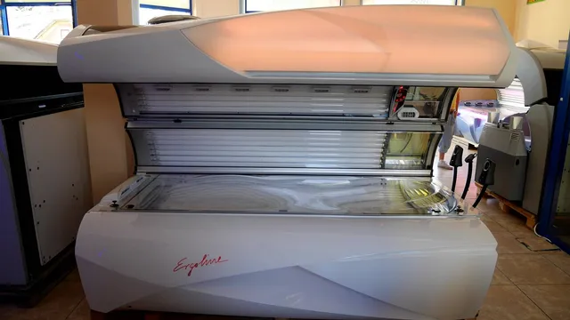 Repasované horizontálne solárium Ergoline 600 Affinity Twin Power