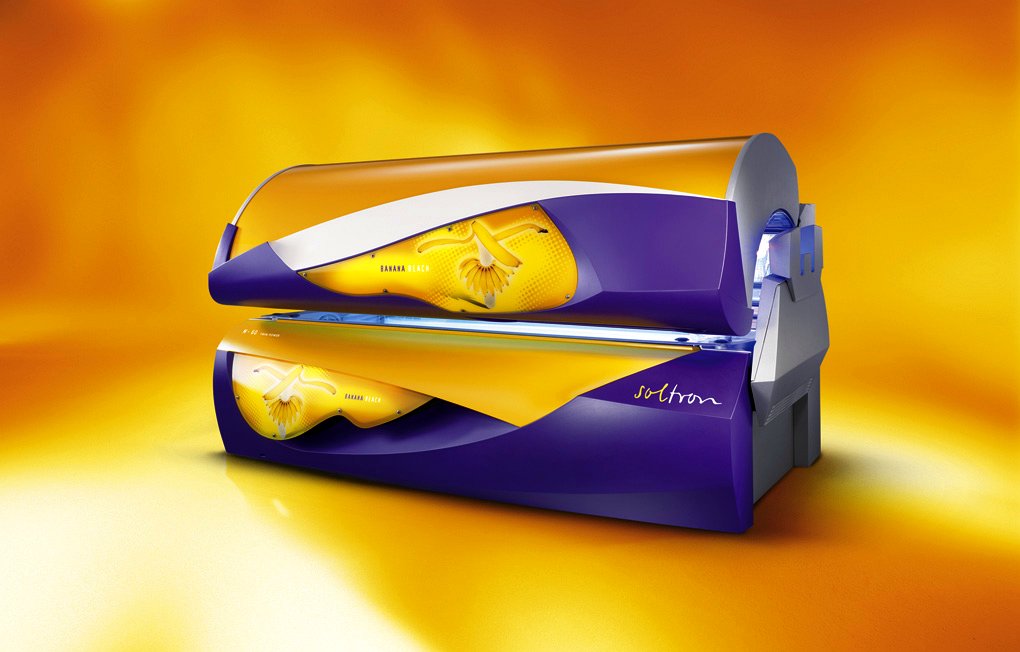 Repasované horizontálne solárium Soltron M-60