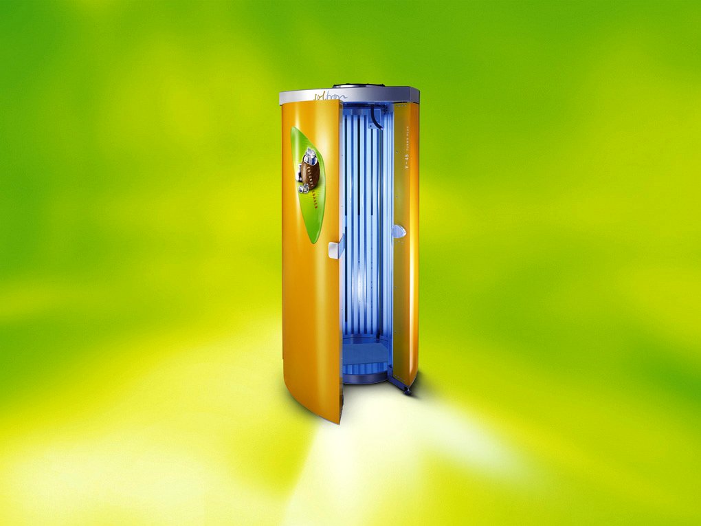 Repasované vertikálne solárium Soltron V-45